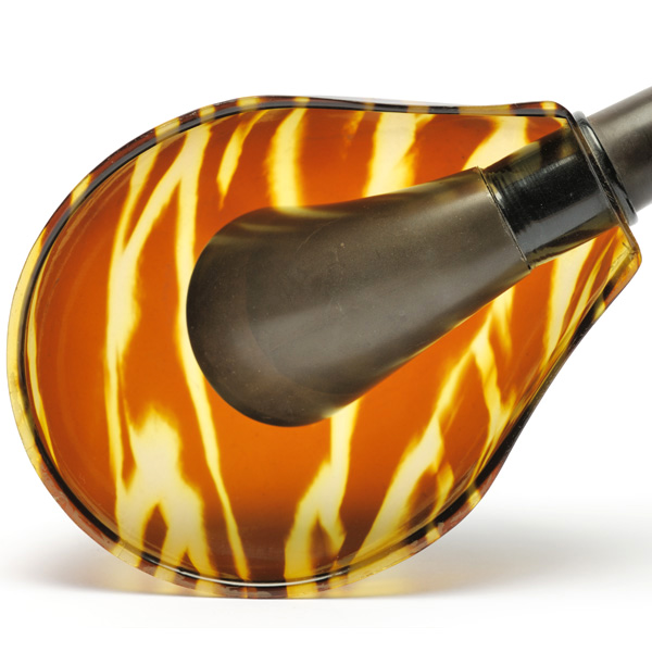 picture shows banjo ear trumpet @ EarTrumpets.com