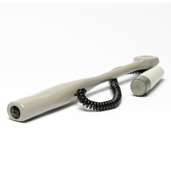 picture shows con tube ear trumpet @ EarTrumpets.com