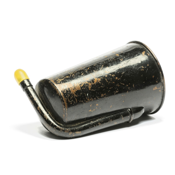 picture shows london dome ear trumpet @ EarTrumpets.com
