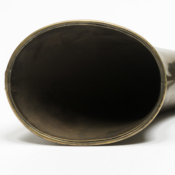 picture shows telescopic 2 pc ear trumpet @ EarTrumpets.com