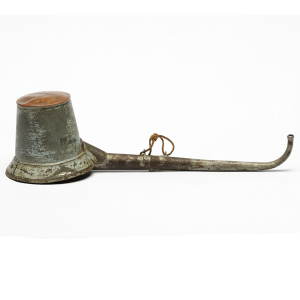 picture shows large dome ear trumpet @ EarTrumpets.com