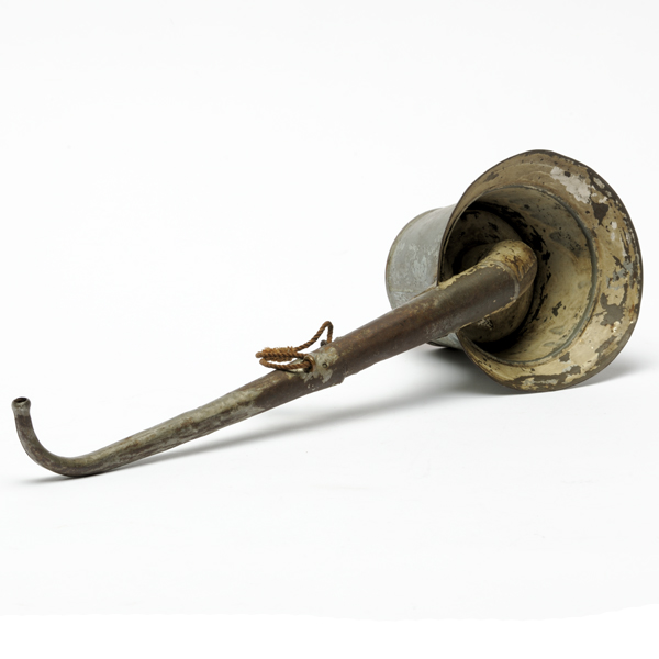 picture shows large dome ear trumpet @ EarTrumpets.com