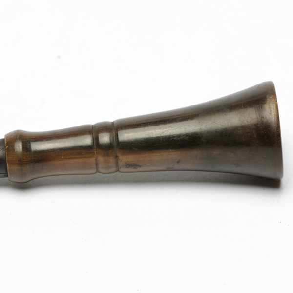 picture shows one piece ear trumpet @ EarTrumpets.com
