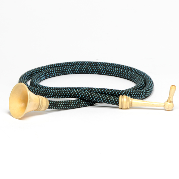 picture shows con tube ear trumpet @ EarTrumpets.com