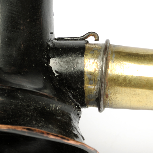 picture shows large dome ear trumpet @ EarTrumpets.com