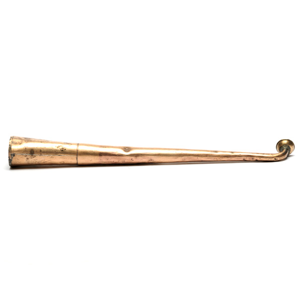 picture shows one piece ear trumpet @ EarTrumpets.com