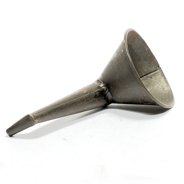 picture shows home-made ear trumpet @ EarTrumpets.com