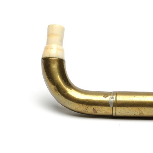 picture shows one piece ear trumpet @ EarTrumpets.com