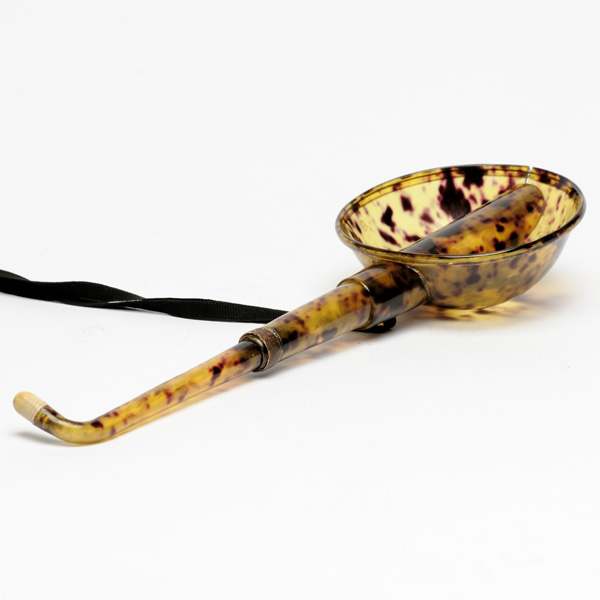 picture shows banjo ear trumpet @ EarTrumpets.com