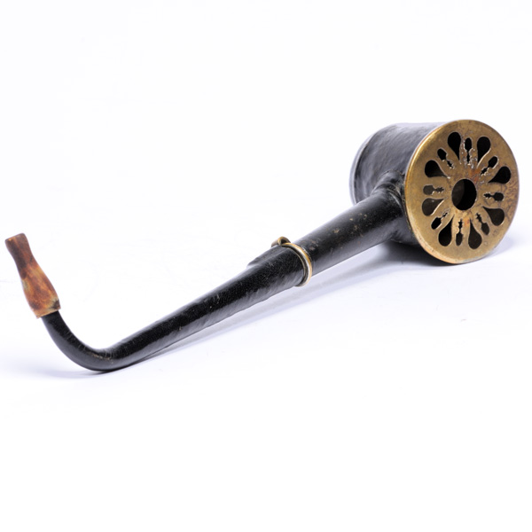 picture shows large dome ear trumpet @ EarTrumpets.com