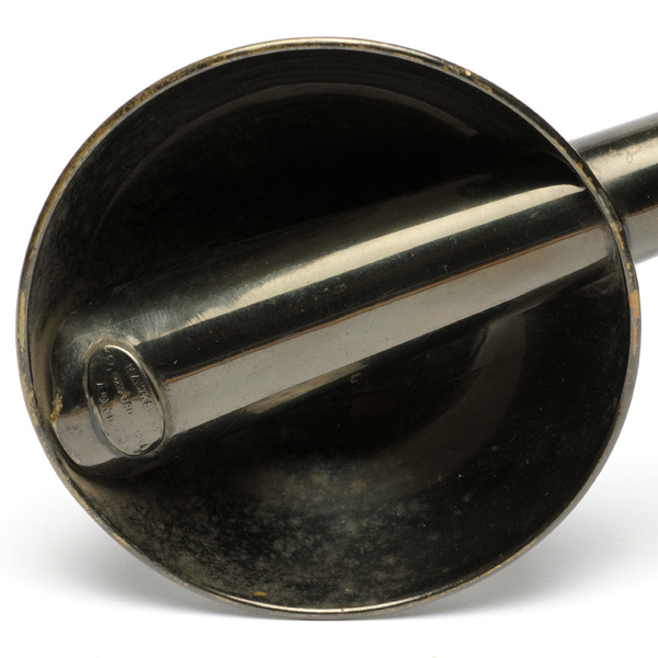 picture shows banjo ear trumpet @ EarTrumpets.com