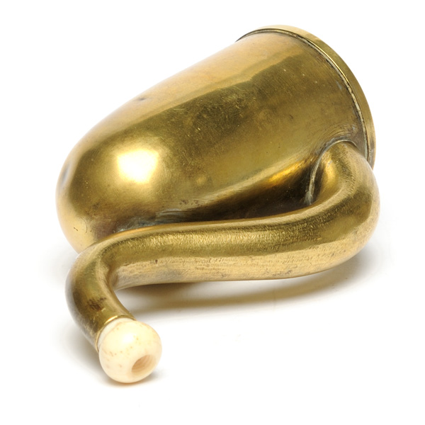 picture shows london dome ear trumpet @ EarTrumpets.com