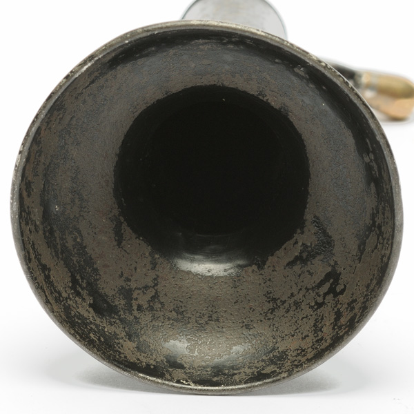picture shows folded ear trumpet @ EarTrumpets.com