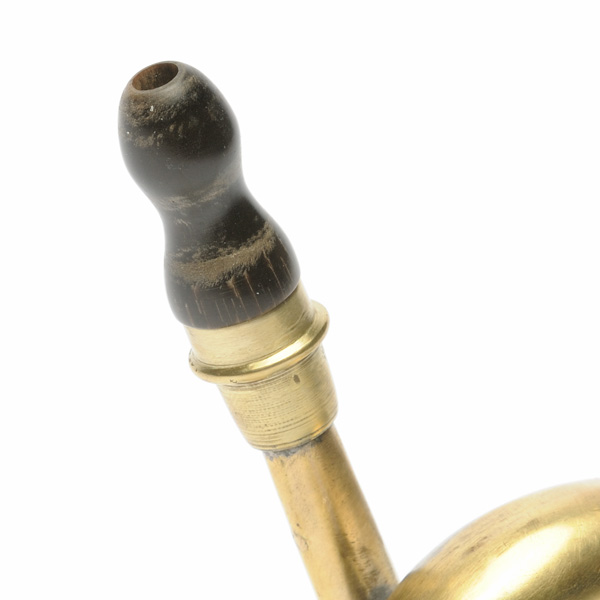 picture shows bugle ear trumpet @ EarTrumpets.com