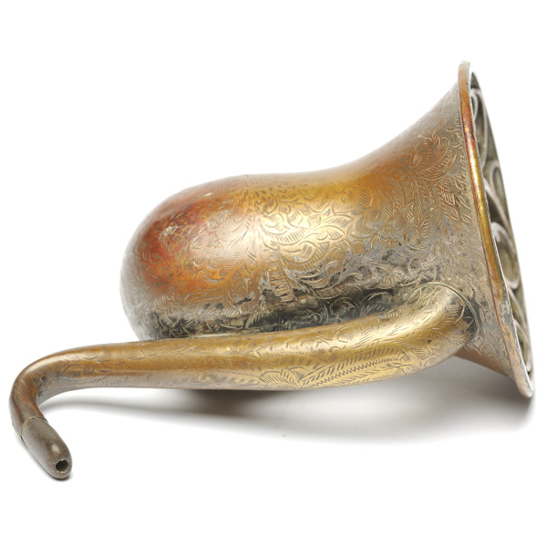 picture shows london dome ear trumpet @ EarTrumpets.com