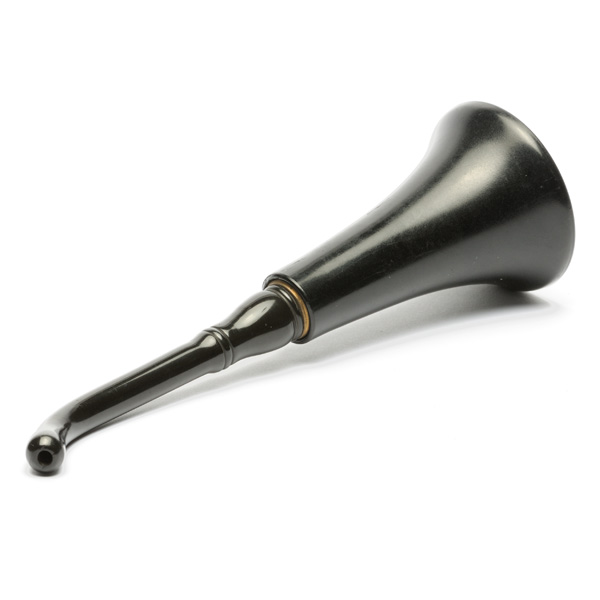 picture shows telescopic 2 pc ear trumpet @ EarTrumpets.com