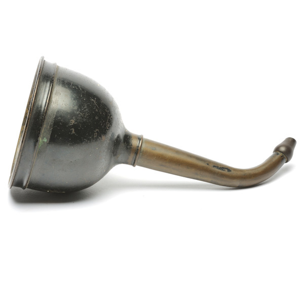 picture shows london dome ear trumpet @ EarTrumpets.com