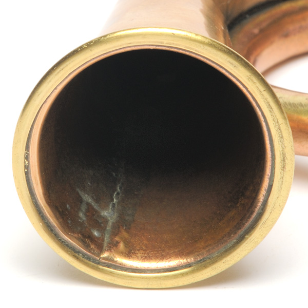 picture shows bugle ear trumpet @ EarTrumpets.com