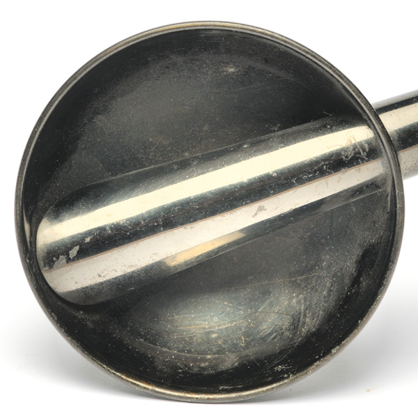 picture shows banjo ear trumpet @ EarTrumpets.com