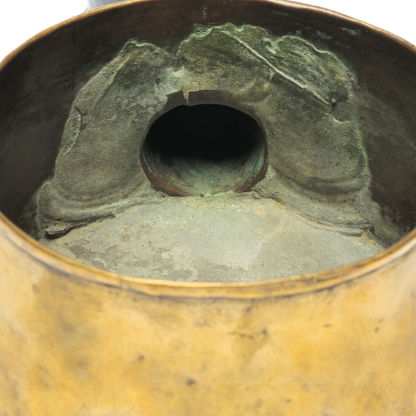 picture shows ladle ear trumpet @ EarTrumpets.com