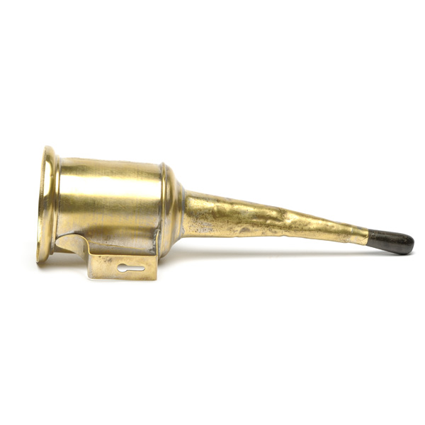 picture shows one piece ear trumpet @ EarTrumpets.com