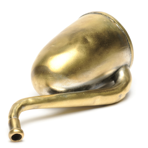 picture shows london dome ear trumpet @ EarTrumpets.com