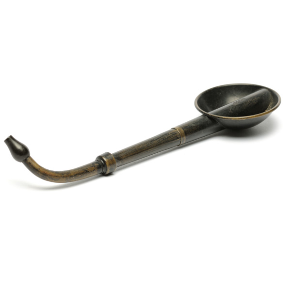 picture shows banjo ear trumpet @ EarTrumpets.com