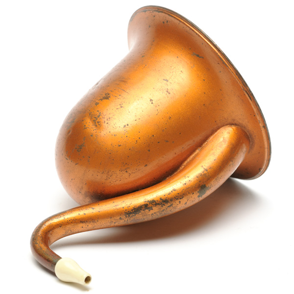 picture shows london dome ear trumpet @ EarTrumpets.com