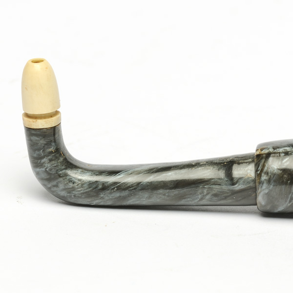 picture shows one piece ear trumpet @ EarTrumpets.com