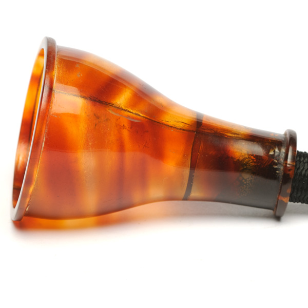 picture shows con tube ear trumpet @ EarTrumpets.com
