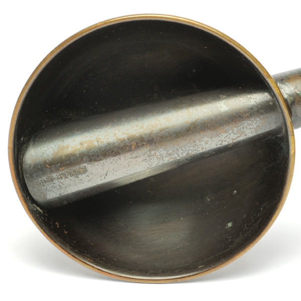 picture shows banjo ear trumpet @ EarTrumpets.com