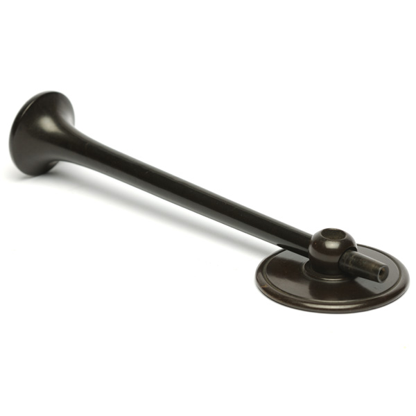 picture shows stethoscope ear trumpet @ EarTrumpets.com