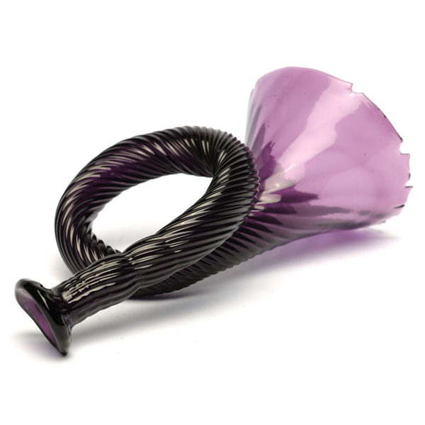 picture shows bugle ear trumpet @ EarTrumpets.com