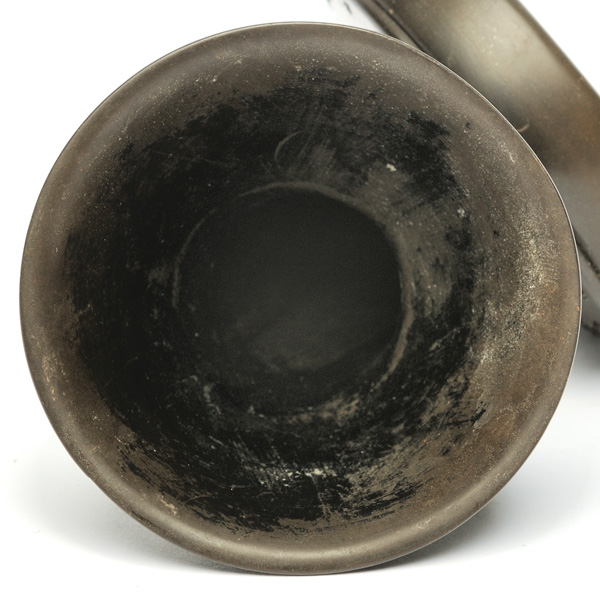picture shows diaphragm ear trumpet @ EarTrumpets.com