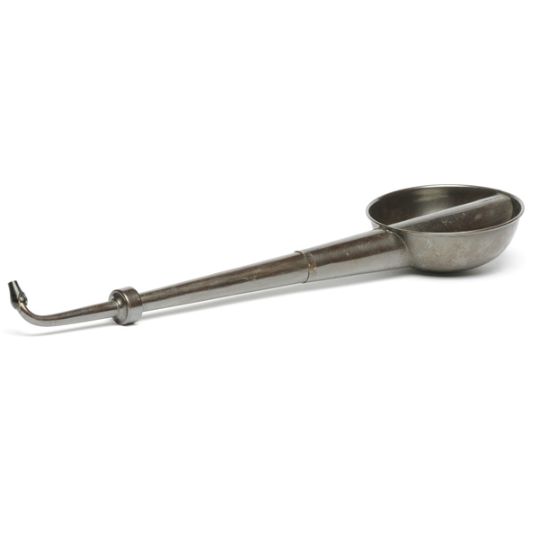 picture shows banjo ear trumpet @ EarTrumpets.com