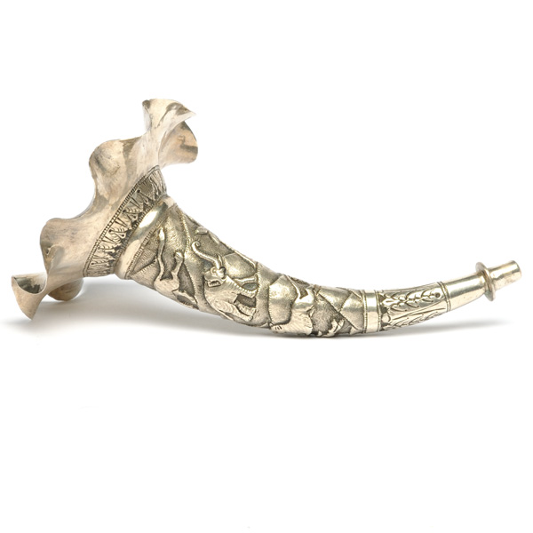 picture shows one piece ear trumpet @ EarTrumpets.com
