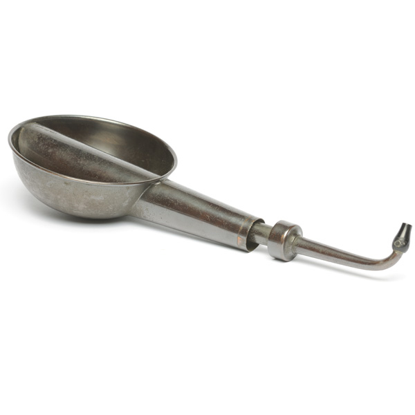 picture shows banjo ear trumpet @ EarTrumpets.com