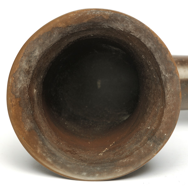 picture shows diaphragm ear trumpet @ EarTrumpets.com