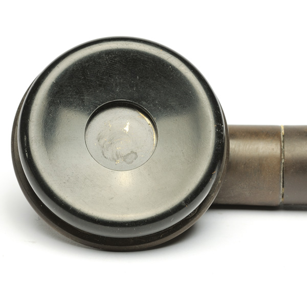 picture shows diaphragm ear trumpet @ EarTrumpets.com