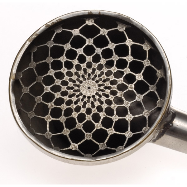 picture shows large dome ear trumpet @ EarTrumpets.com